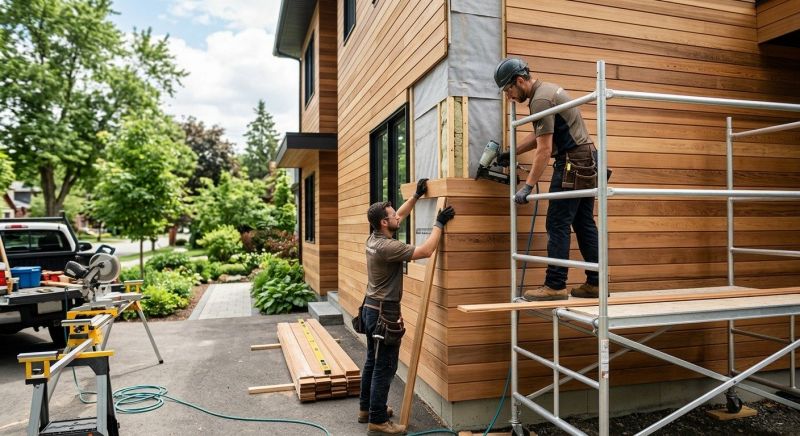 Barn Siding Installation in Jeffersonville, VT