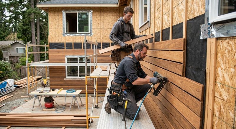 Barn Siding Installation in Waterbury, VT