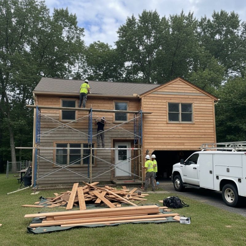 Barn Siding Replacement in Bristol, VT