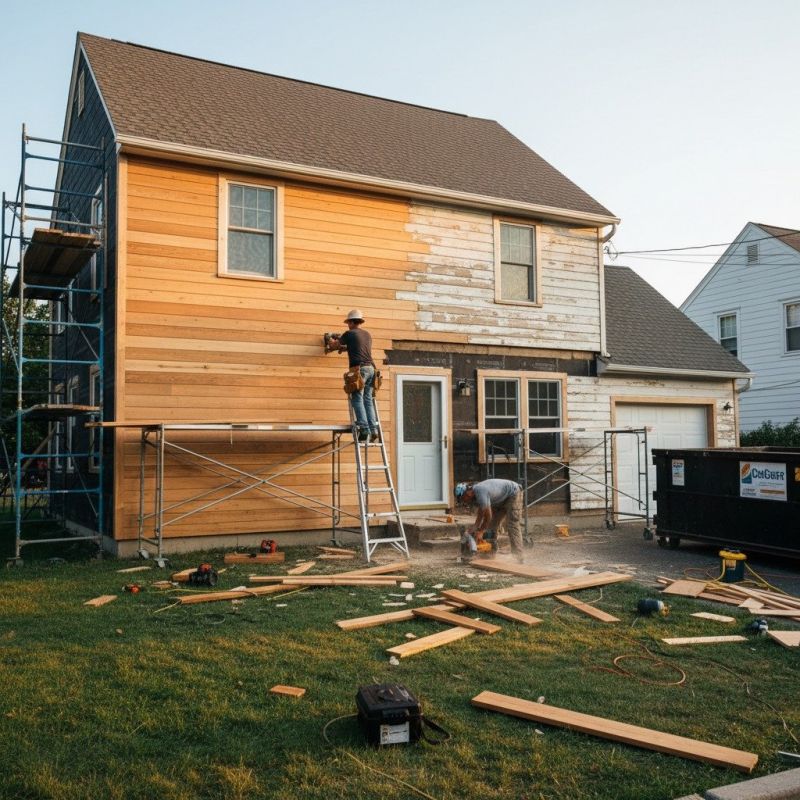 Barn Siding Replacement in Lamoille County, VT