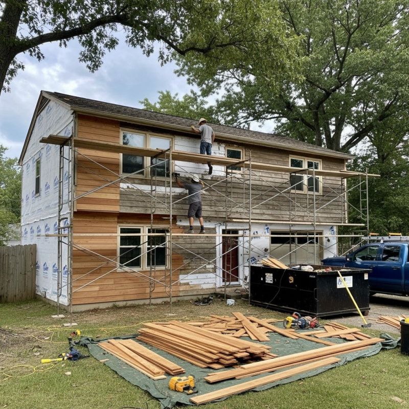 Barn Siding Replacement in Milton, VT