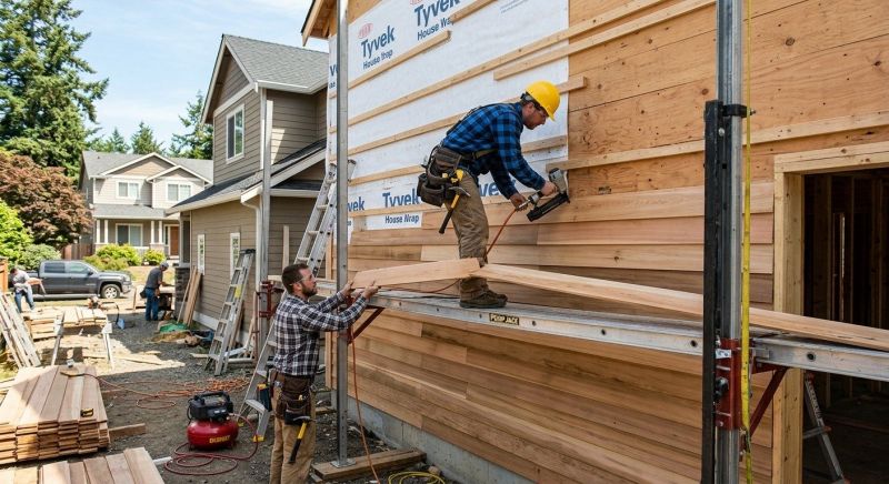 Batten Siding Installation in Bristol, VT