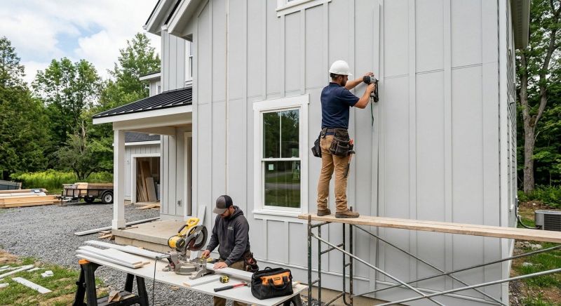 Batten Siding Installation in Burlington, VT