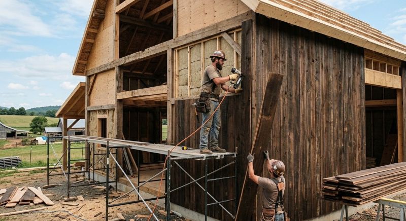 Batten Siding Installation in Morrisville, VT