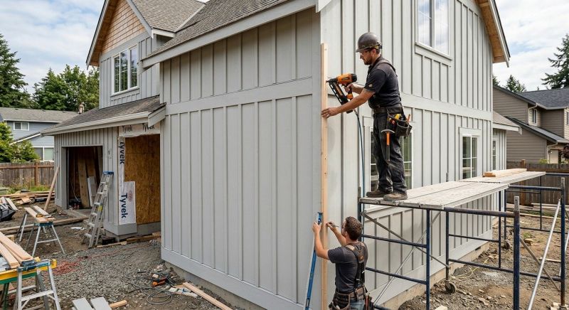Batten Siding Installation in Stowe, VT