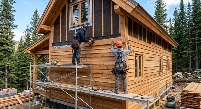 Batten Siding Installation in Stowe, VT