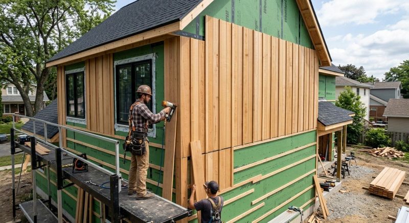 Board And Batten Installation in Cambridge, VT