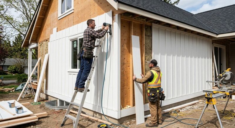 Board And Batten Installation in Williston, VT