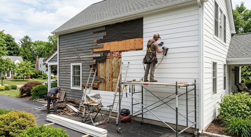 Board Siding Replacement in Essex Junction, VT