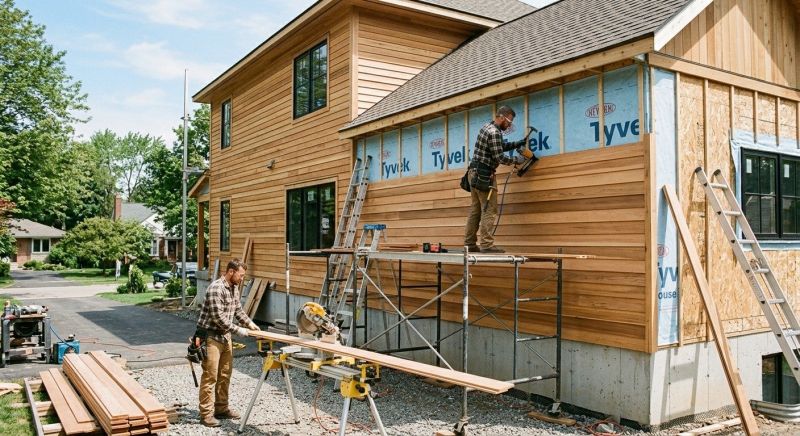 Board Siding Replacement in Essex Junction, VT