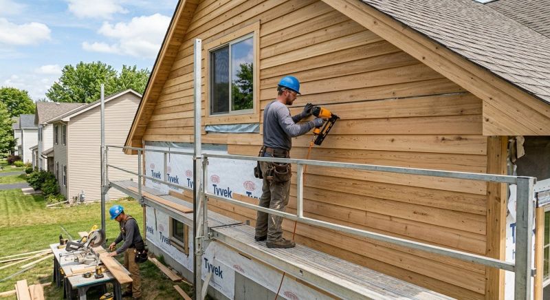 Cedar Siding Installation in Essex Junction, VT