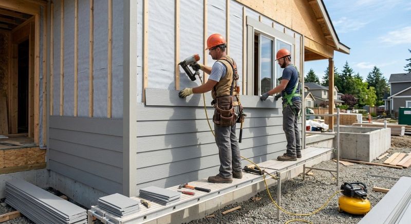 Cement Siding Installation in Bristol, VT