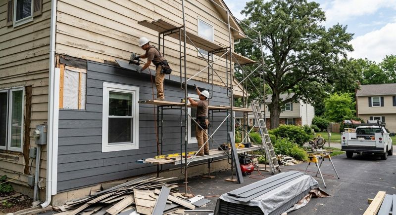 Cement Siding Installation in Huntington, VT