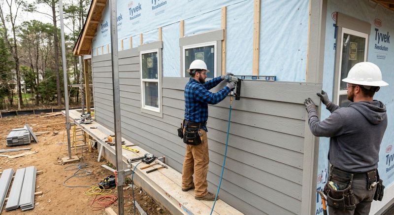 Cement Siding Installation in Saint Albans, VT