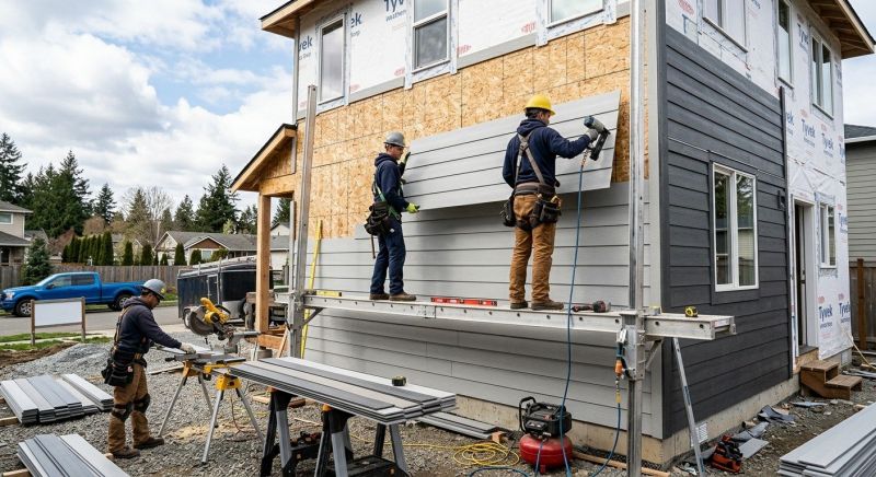 Cement Siding Installation in Stowe, VT
