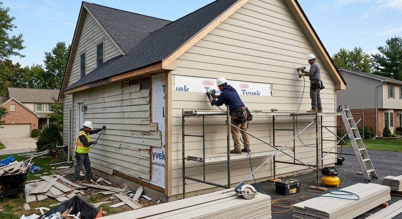 Cement Siding Replacement in Jeffersonville, VT