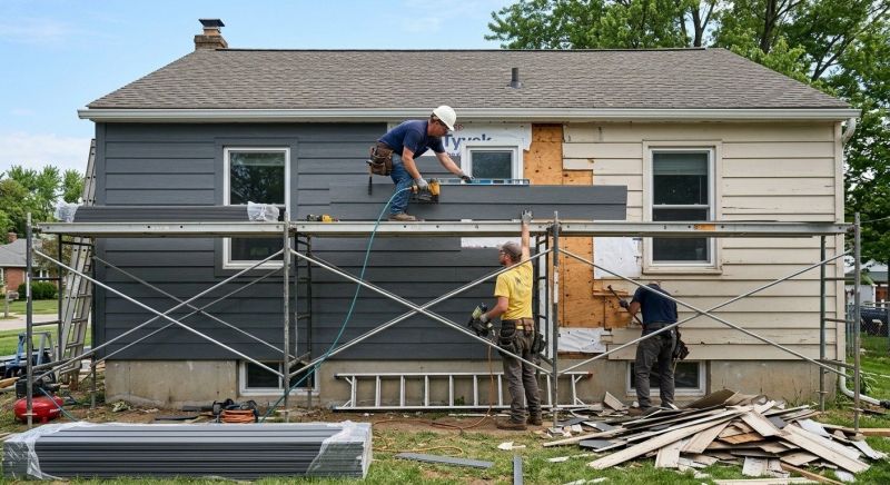 Cement Siding Replacement in South Burlington, VT