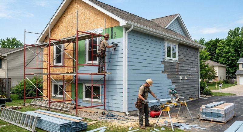 Cement Siding Replacement in Stowe, VT