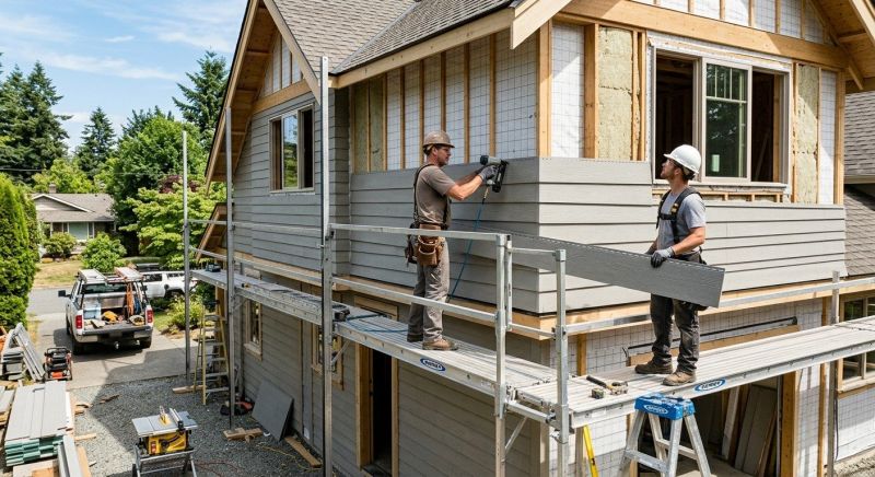Cement Siding Replacement in Stowe, VT