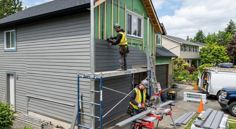 Cement Siding Service in Huntington, VT