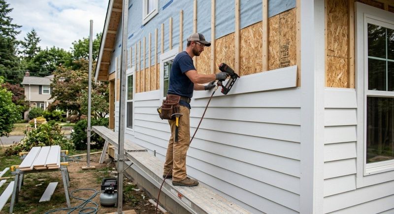 Clapboard Siding Installation in Essex Junction, VT