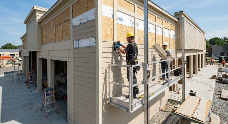 Commercial Siding Installation in Essex Junction, VT