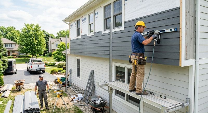 Commercial Siding Installation in Essex Junction, VT