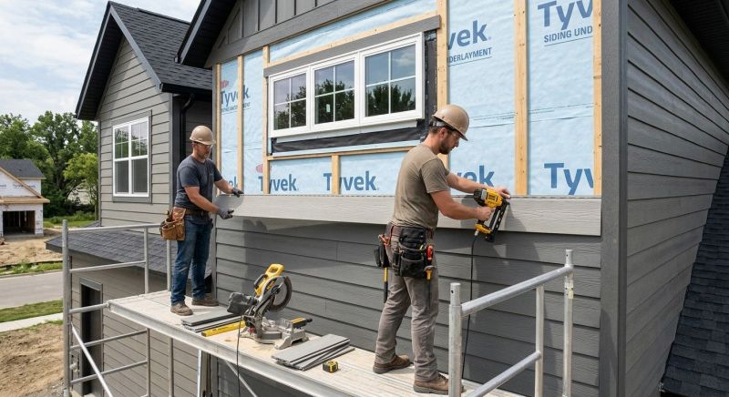 Composite Siding Installation in Cambridge, VT