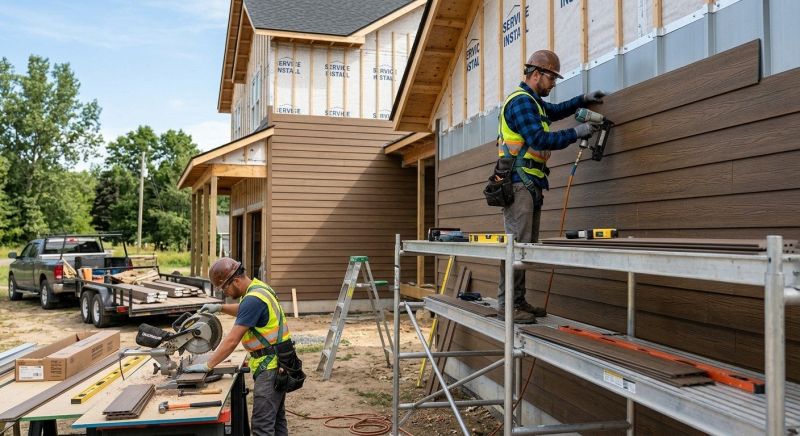 Composite Siding Installation in Chittenden County, VT