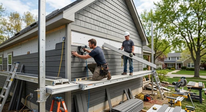 Composite Siding Installation in Stowe, VT