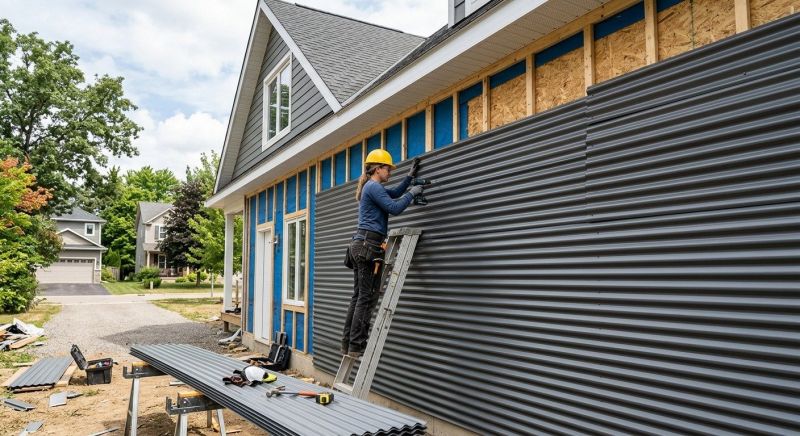 Corrugated Siding Installation in Essex Junction, VT