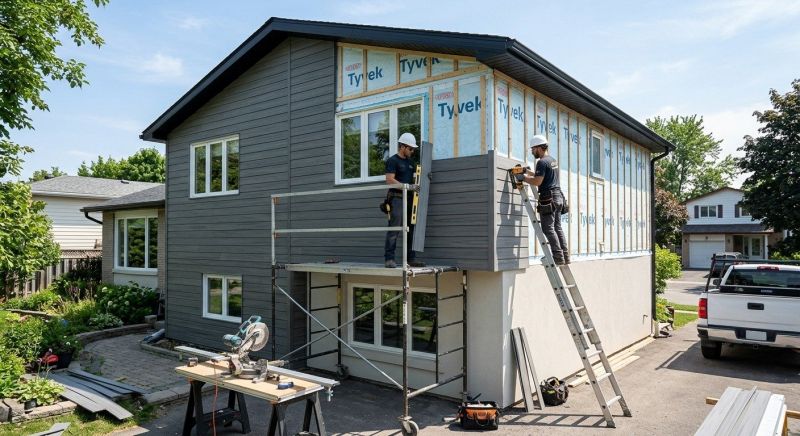 Engineered Siding Installation in Grand Isle, VT