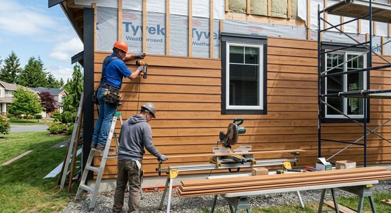 Engineered Siding Installation in Grand Isle, VT