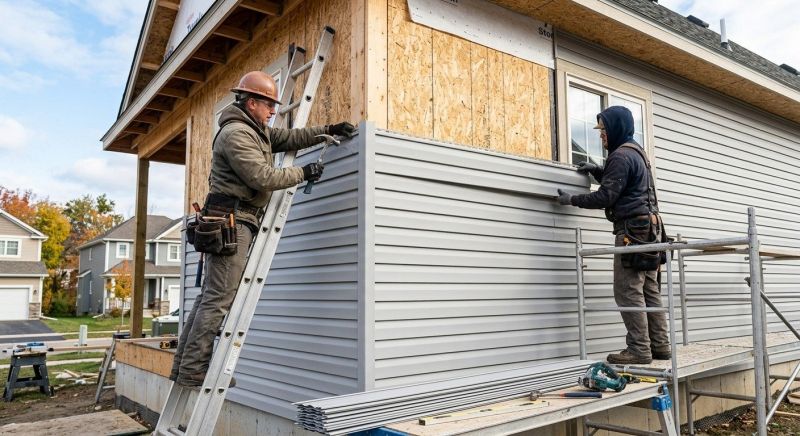 Engineered Siding Installation in South Burlington, VT