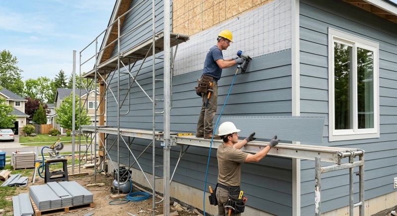 Fiber Cement Installation in Essex Junction, VT