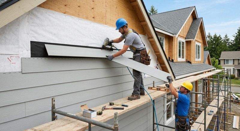 Fiber Cement Installation in Morrisville, VT