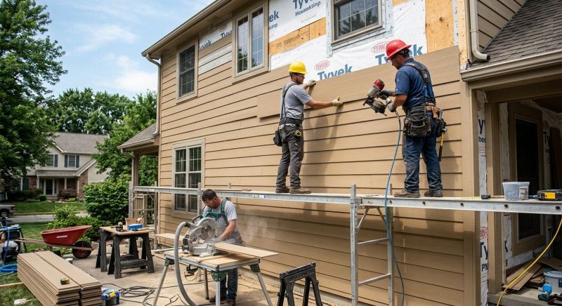 Fiber Cement Installation in Waterbury, VT
