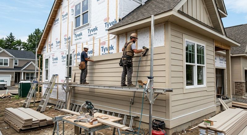 Fiber Siding Installation in Cambridge, VT