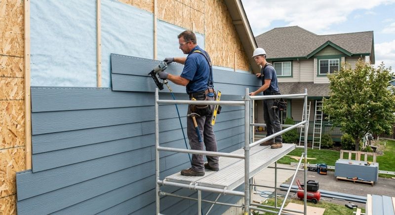 Fiber Siding Installation in Jeffersonville, VT