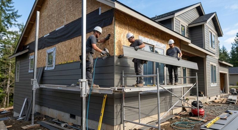 Fiber Siding Installation in Saint Albans, VT