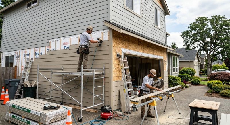 Fiber Siding Installation in Waterbury, VT