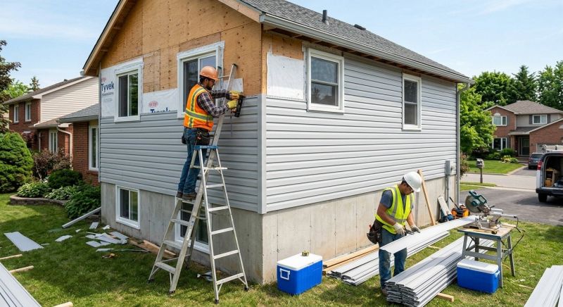 House Siding Installation in Colchester, VT