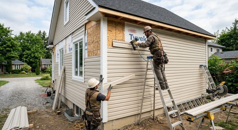 House Siding Installation in Colchester, VT