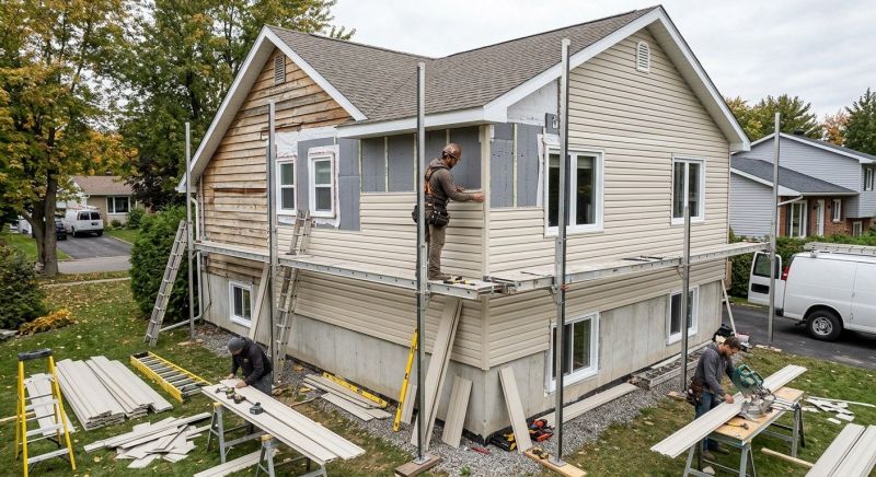 Insulated Siding Installation in Franklin County, VT