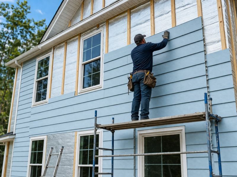 Insulated Siding Installation in Lamoille County, VT