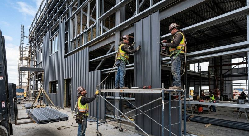 Metal Cladding Installation in Essex Junction, VT