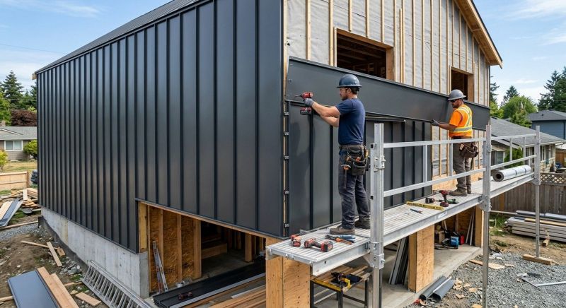 Metal Siding Installation in Cambridge, VT