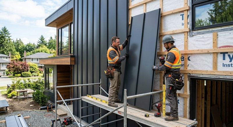 Metal Siding Installation in Franklin County, VT