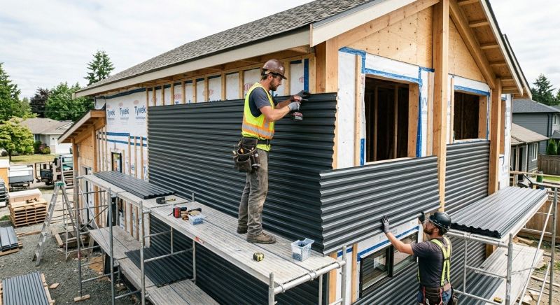 Metal Siding Installation in Morrisville, VT
