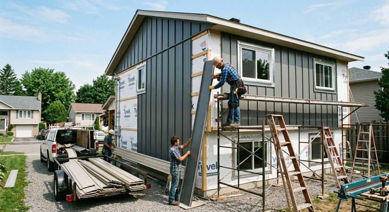 Metal Siding Replacement in Plattsburgh, NY
